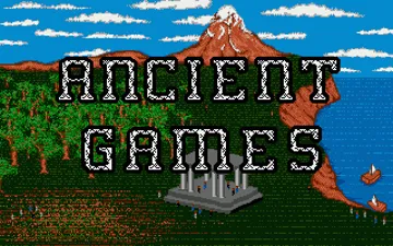 Ancient Games screen shot title